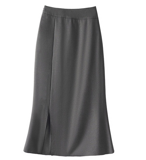 Women's Medium Length Fishtail Skirt