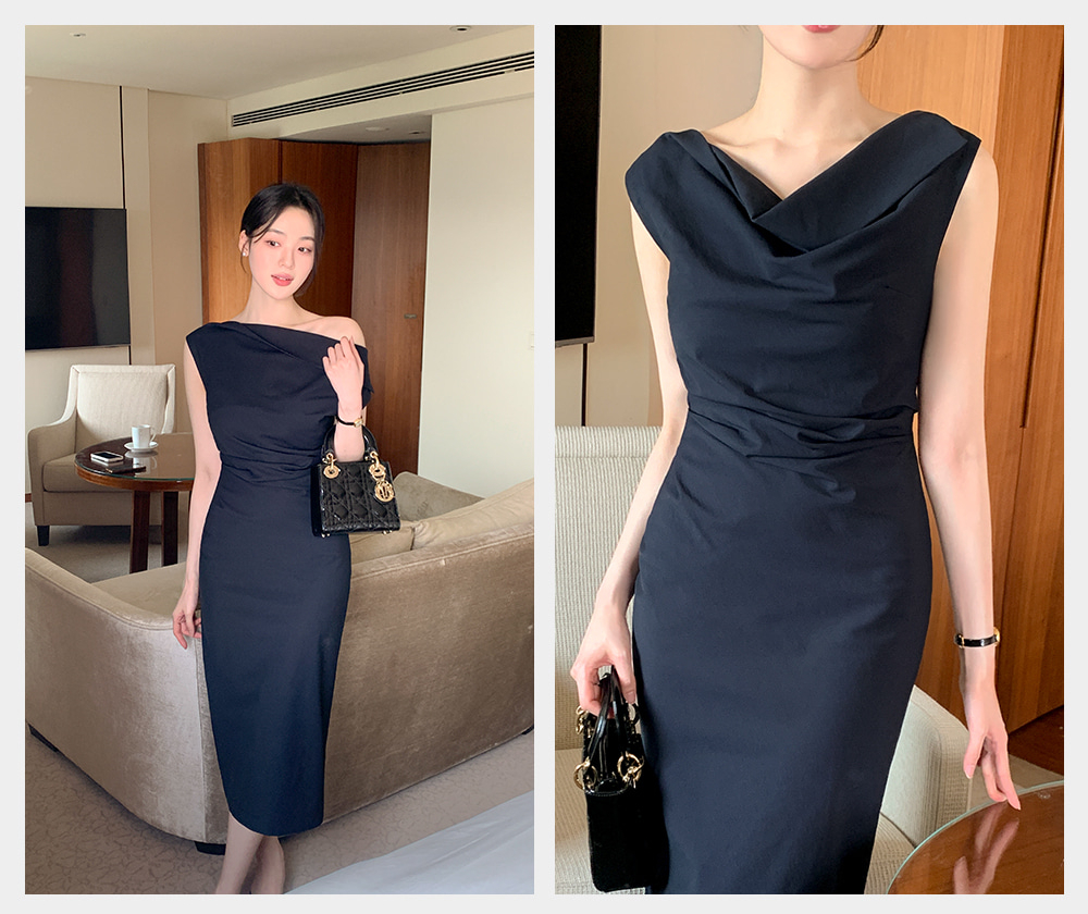 Two Ways To Wear This Formal Guest Maxi Dress, Available In Two Colors.