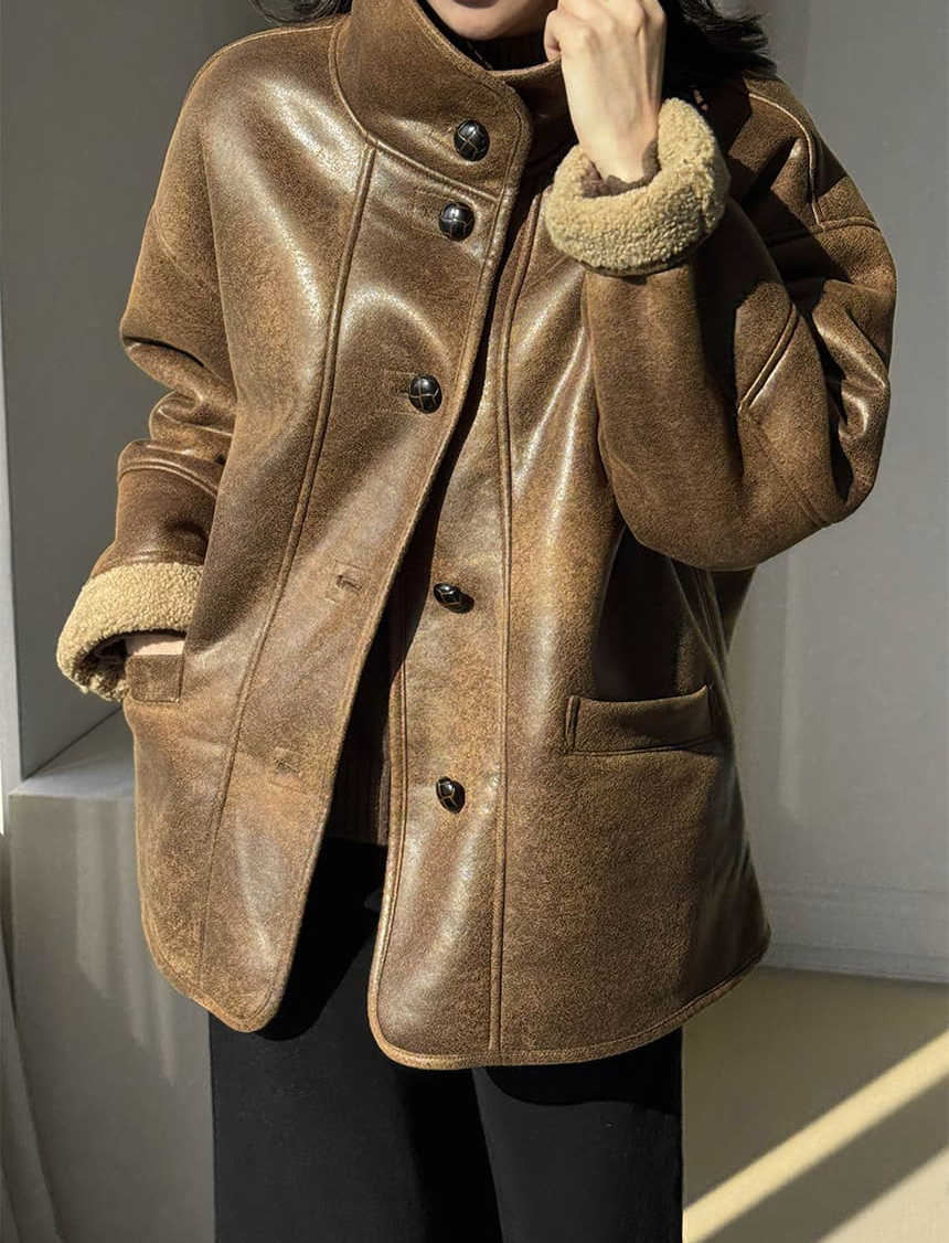 Fleece-lined Workwear Jacket